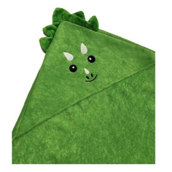 NWT Baby/ Kids Hooded Dinosaur Bath Towel 0+ - Picture 3 of 6